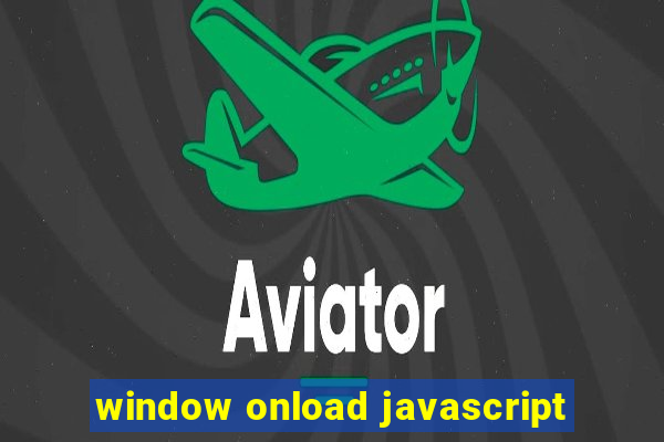 window onload javascript